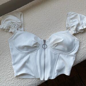 Windsor Sweet Vibes Corset Crop Top Size XS